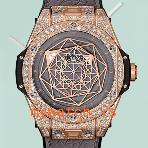 Hublot Big Bang Men 465.OS.7048.VR.1204.MXM20-002 44mm Diamond Bezel: A Masterpiece of Luxury and Precision