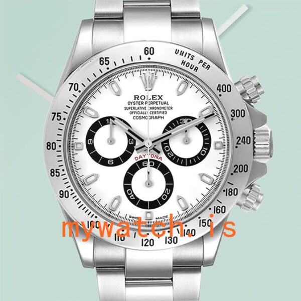 Rolex Daytona 116520 40mm Mens Oyster Bracelet: Genuine vs. Replica Analysis