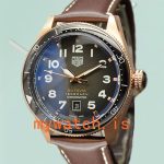 Tag Heuer Autavia Men 43mm WBE5190.FC8268-001 Leather Strap: Genuine vs. Replica