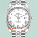 Rolex Datejust M126300-0016 41mm Men’s White Dial Silver-Tone: A Timeless Classic
