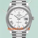 Rolex Day-Date m228236-0010 Mens 40mm White Dial: A Symbol of Prestige and Precision